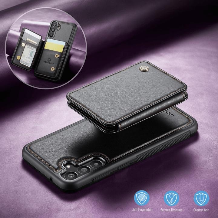 Immagine prodotto Cover-Discount Galaxy A55 - Cover posteriore 2-in-1 con supporto per carte di credito (Samsung Galaxy A55)