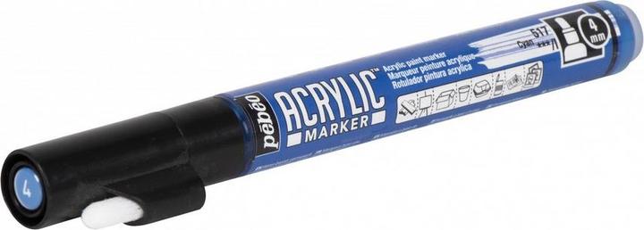 Produktbild Pebeo Acrylic Marker Medium Rundspitze 4mm (Zyanblau, 4 mm)