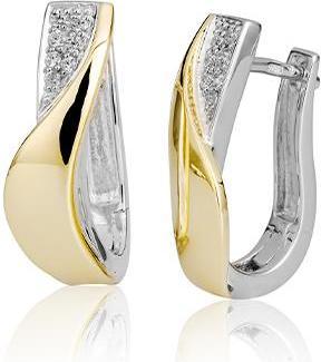 Image du produit Breuning BIJOUX DE L'OREILLE - BRILLE. 0,099 Ct. H/si (Or 750/18 K)