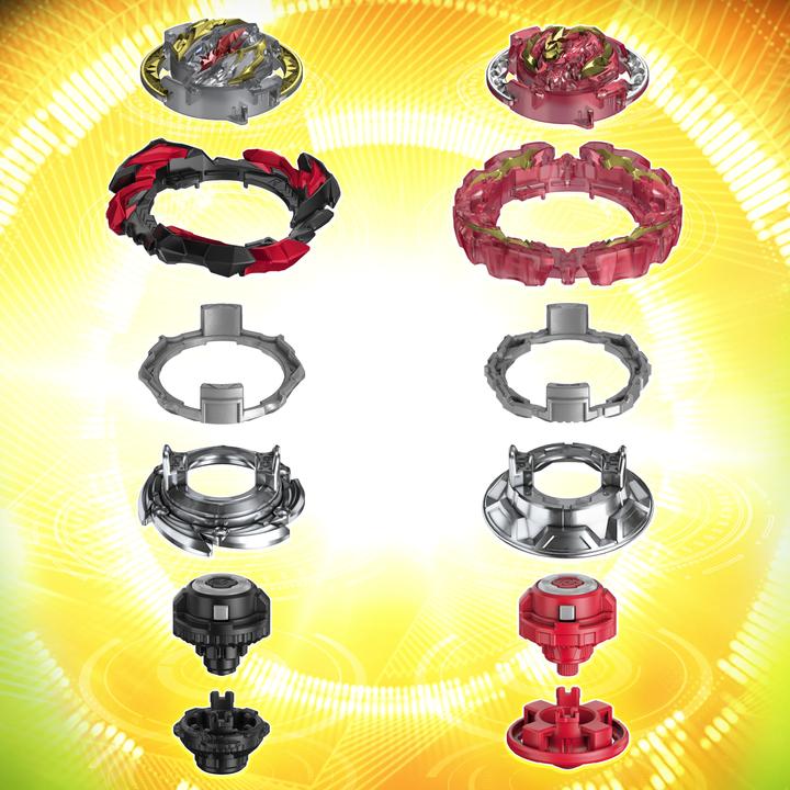 Actual product image Hasbro Beyblade Burst QuadDrive Interstellar Drop Battle Set (Multilingual)