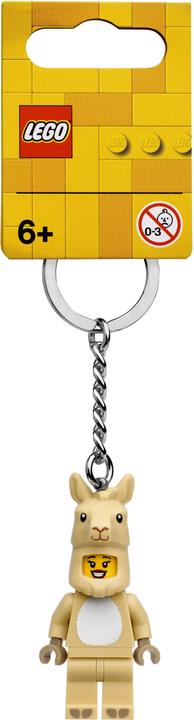 Actual product image LEGO Key ring with girl in llama costume (854081) (854081, LEGO DC)