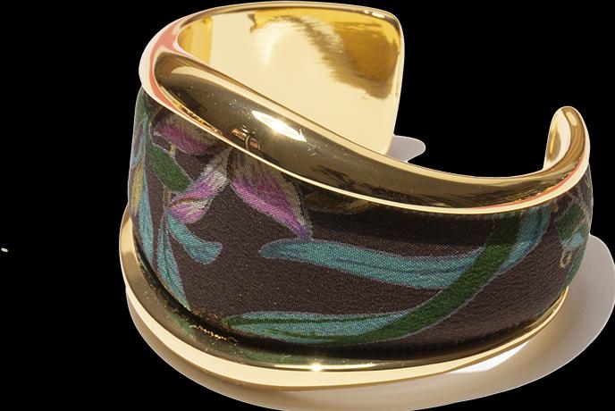 Produktbild MM33 Bangle classic flowers (950 Platin)