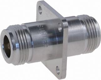 Actual product image Huber & Suhner Panel Adaptor N to N jack/jack