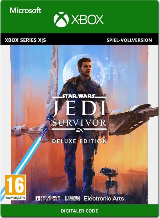 Immagine prodotto Microsoft Xbox Star Wars Jedi Survivor Deluxe Edition Download Code (Xbox Series X, Xbox Serie S)