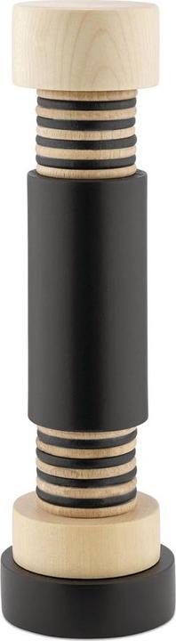Alessi Twergi salt/pepper mill made of beech wood (Salt, Pepper, Various spices)