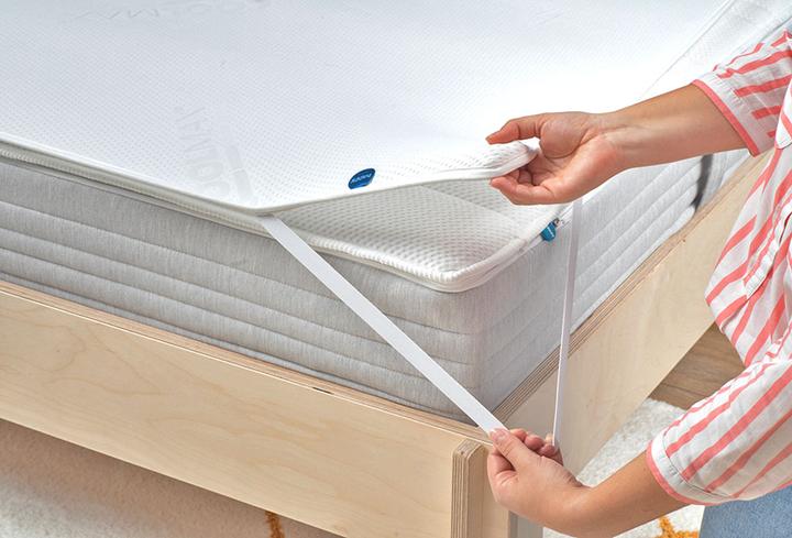 Actual product image happy 3D mattress protector (160 x 200 cm)