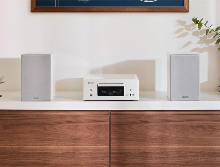 Produktbild Denon CEOL N12 DAB (Multiroom, Spotify Connect, CD Player, 2x 65 W)