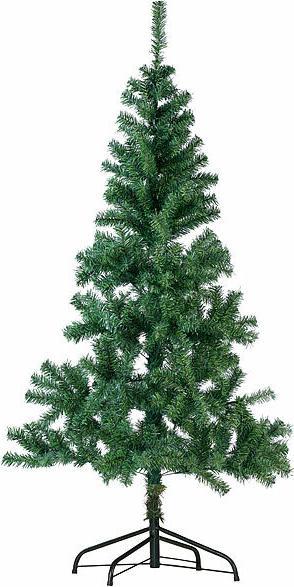 Infactory Albero di Natale artificiale, 180 cm, 364 rami, con supporto in metallo (180 cm)
