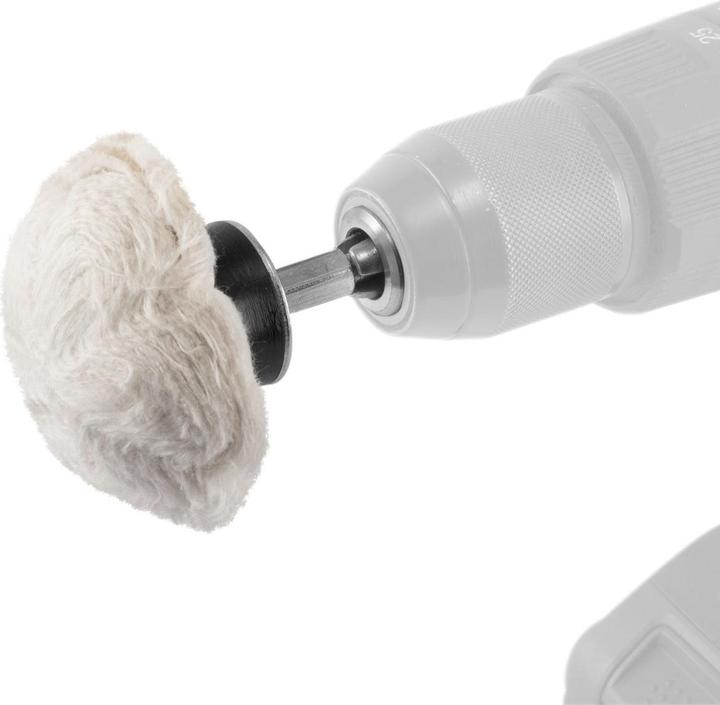 Actual product image Stahlwerk Set of 6 universal polishing heads PS-6 ST for cordless and electric drills
