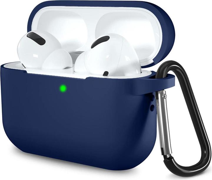 Immagine prodotto Techsuit - Silicone Case - for AirPods Pro 1 / 2, Smooth Ultrathin Material - Navy Blue (Manicotto per cuffie)