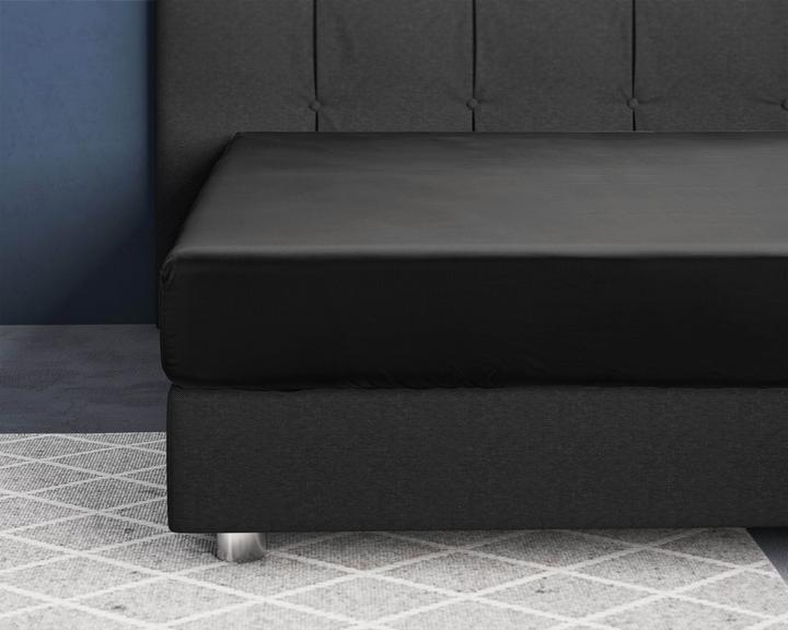 Produktbild Palo Satin Spannbettlaken (200 x 220 cm)