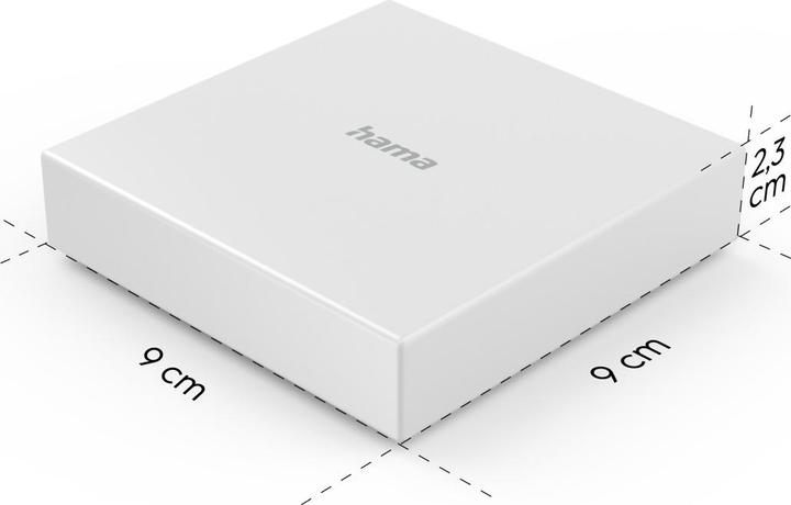 Actual product image Hama Smart home hub, Matter, Zigbee, Thread, for voice/app control (00176637)