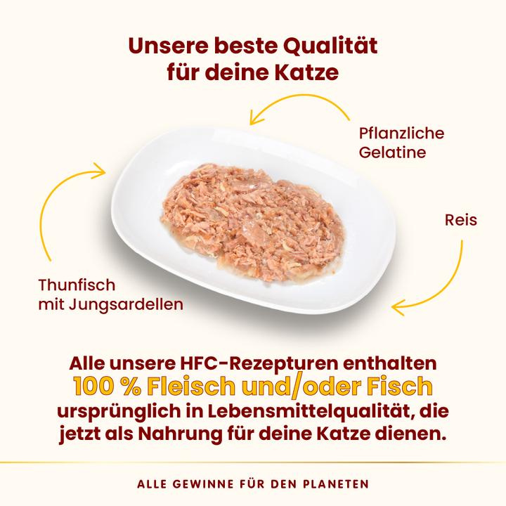 Immagine prodotto Almo Nature HFC Jelly tonno e acciughe (Adulto, 1 pz., 55 g)