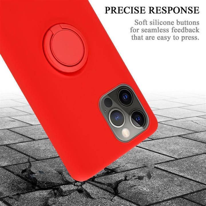 Actual product image Cadorabo TPU Liquid Ring Silicone Case Cover (Apple iPhone 12 Pro Max)