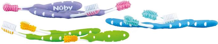 Immagine prodotto Nuby Set di 3 spazzolini da denti (Morbido, 3 x)