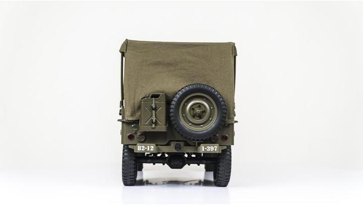 Produktbild D-Power Modellbau-Verdeck Willys Jeep 1:6