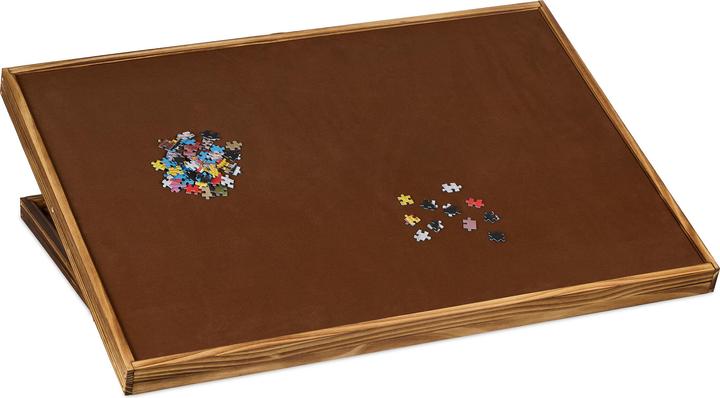 Image du produit Relaxdays Table de puzzle (1500 pièces)