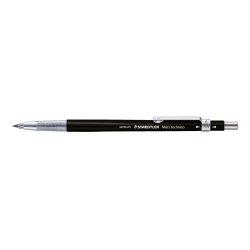 Image du produit Staedtler Stylo à mines tombantes Mars technico 780 C noir pour mines 2 mm avec clip et poussoir (2 mm, HB, 1 x)