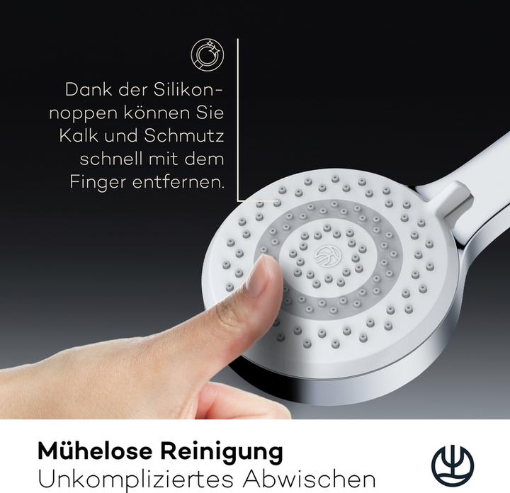 Produktbild Kludi X1 Duschkopf (3 Strahlarten, 15 l/min)