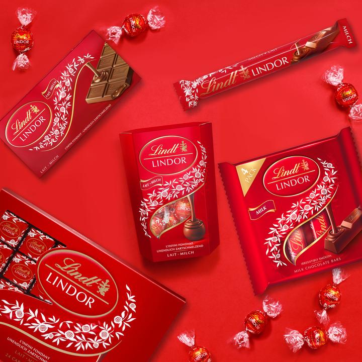 Actual product image Lindt Lindor milk (2000 g)