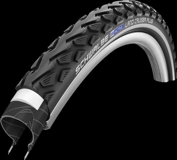 Actual product image Schwalbe Land Cruiser Plus Active PunctureGuard 26" Draht Reflex (26 x 2.00, 50-559)