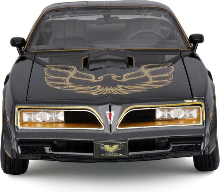 Actual product image Maisto Pontiac Firebird Trans Am 1978 1/18 black