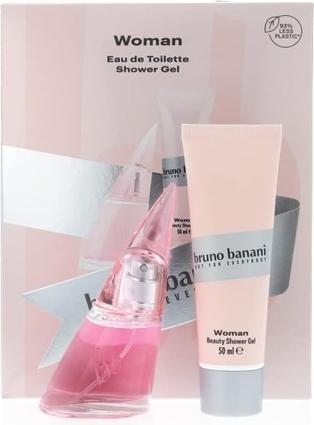 Bruno Banani Frau Geschenkset EDT Spray 30ml und Duschgel 50ml
