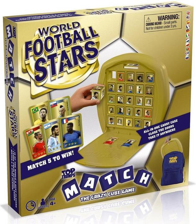 Produktbild Winning Moves Top Trumps Match World Football Stars (Deutsch)