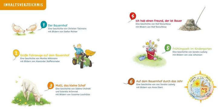 Produktbild LESEMAUS Sonderbände: Die schönsten Bauernhof-Geschichten (Deutsch, Christian Tielmann, Alexander Steffensmeier, Sandra Ladwig, Sabine Choinski, Gabriela Krümmel, Monika Wittmann, 2022)