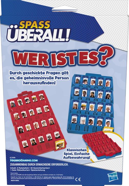 Produktbild Hasbro Gaming Wer ist es? Kompakt (Deutsch)