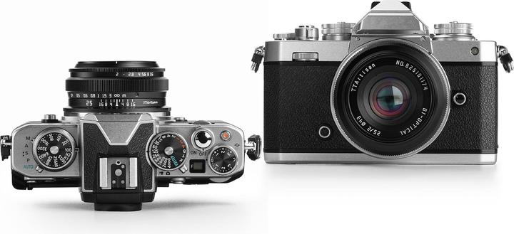 Immagine prodotto TTArtisan 25 mm f/2 per Fuji X (Fujifilm X, APS-C / DX)