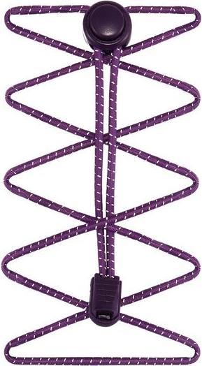 Actual product image LaceGodZ 1 Paar ReflectLite Series elastische, reflektierende Schnürsenkel (100 cm)