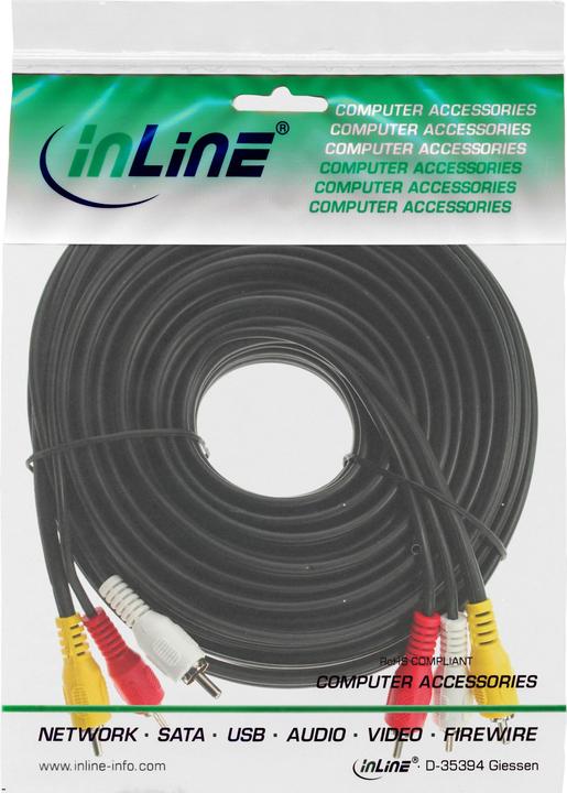 Produktbild InLine Composite Video — Composite Video (1 m, Cinch)