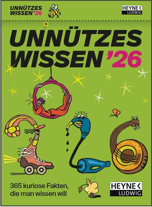 Produktbild Heyne Ludwig Unnützes Wissen 2026 (Harter Einband, Deutsch)