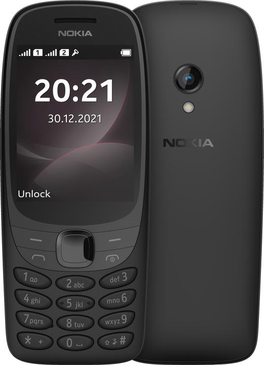 Nokia 6310 (0.01 GB, Schwarz, 2.80", Dual SIM, 0.30 Mpx, 2G)