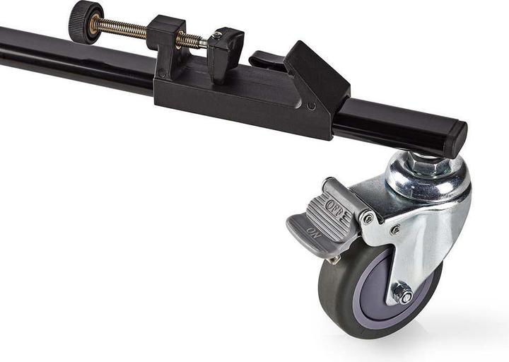 Actual product image Nedis Tripod trolley Maximum load capacity: 20.0 kg Tripod diameter range: 29.0 mm Carrying bag included (Metal)