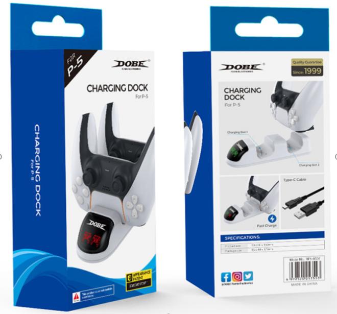 Produktbild Dobe Charging Dock für zwei PS5 Controller (PS5)