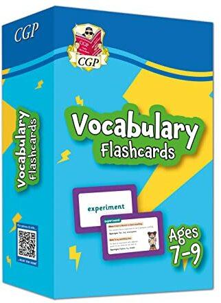 Produktbild Vocabulary Flashcards for Ages 7-9 (Englisch, CGP Books, 2022)