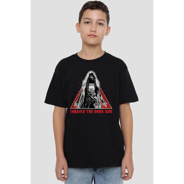 Immagine prodotto Star Wars Embrace The Dark Side Of The Force Maglietta Bambini (152, 158)