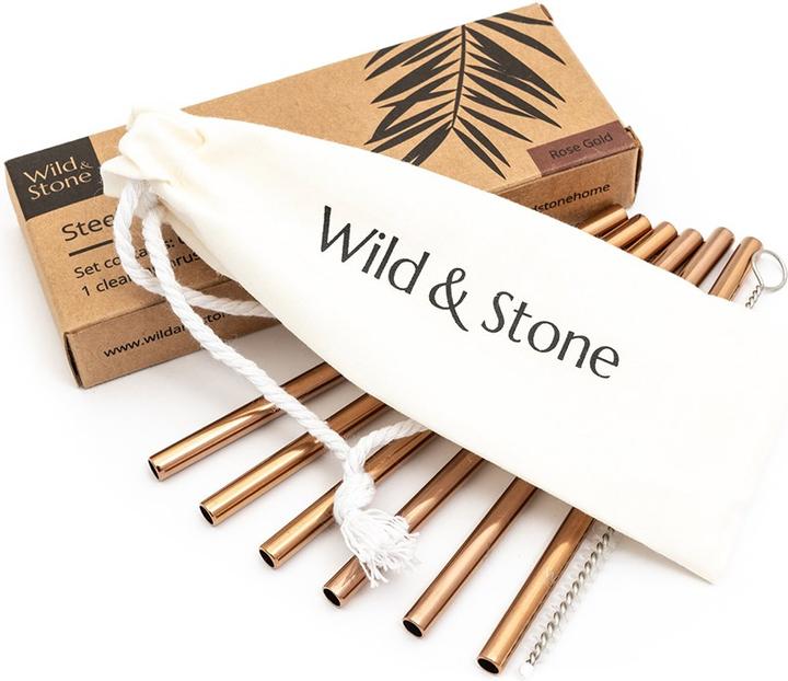 Produktbild Wild & Stone Cocktail Trinkhalme (6 x)