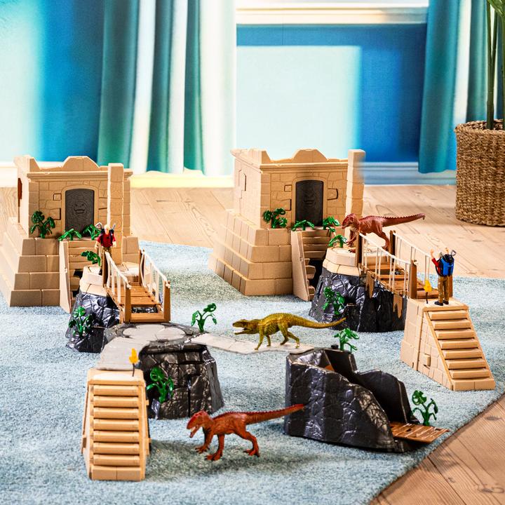 Produktbild Schleich Dino Tempel-Eroberung Mega-Set