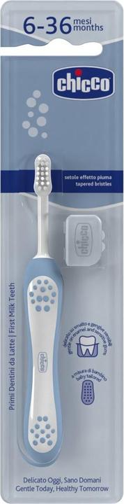 Chicco Zahnbürste, INDIGO - 6-36m (Weich, 1 x)