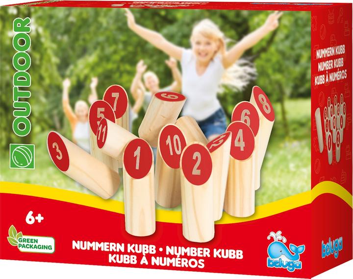 Actual product image Beluga Numbers Kubb