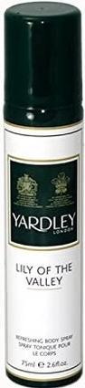 Actual product image Yardley Lily of The Valley by London Body Spray 77 ml (Spray, 77 ml)