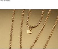Produktbild Rayher Metall Mini-Anhänger Vogel, gold, 6 Stück (Metall)