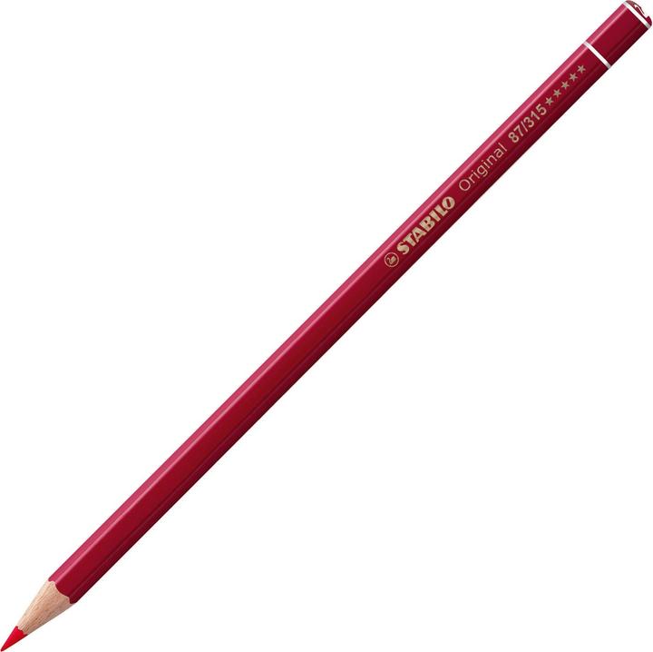 Image du produit STABILO Crayons de couleur (Rouge, Red, 1 x)