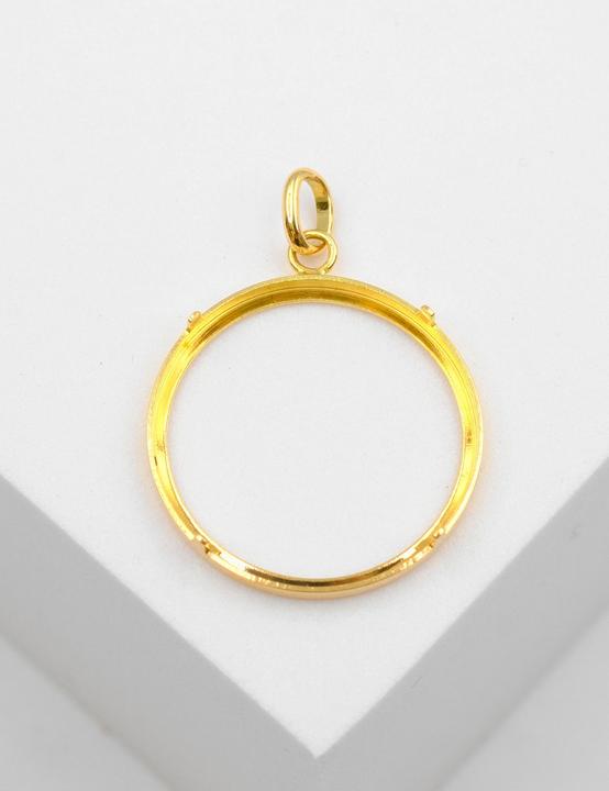 Produktbild Muau Münzfassung (750/18 K Gold)