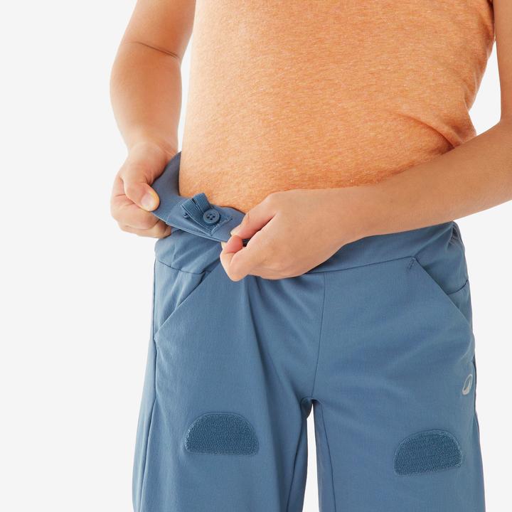 Actual product image Quechua Zip-Off-Hose Kinder Wandern - MH100 Easy blau (5, 6)