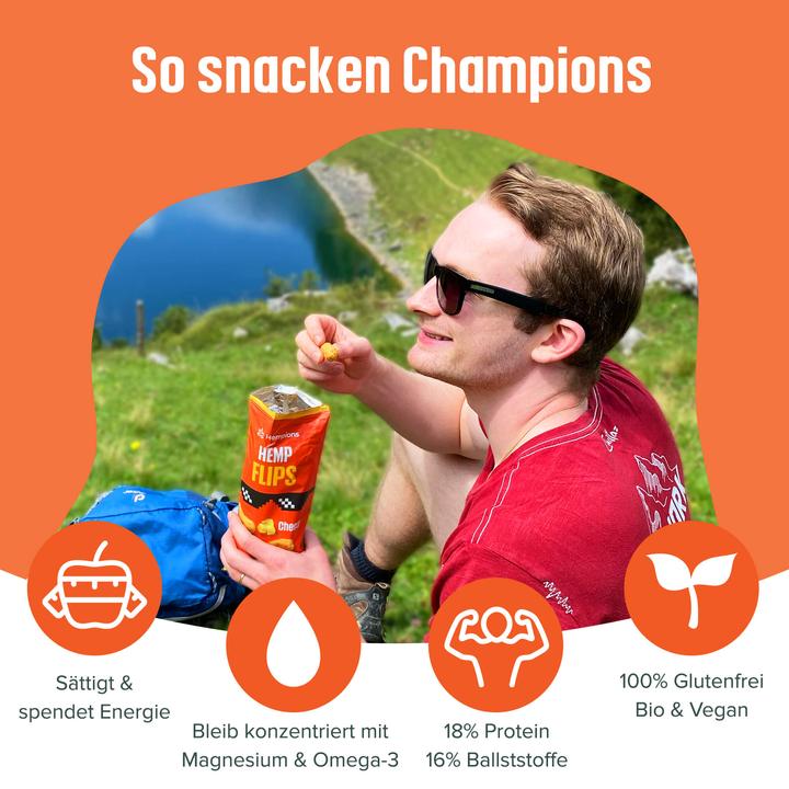 Actual product image Hempions Hemp Flips Cheazy (70 g)