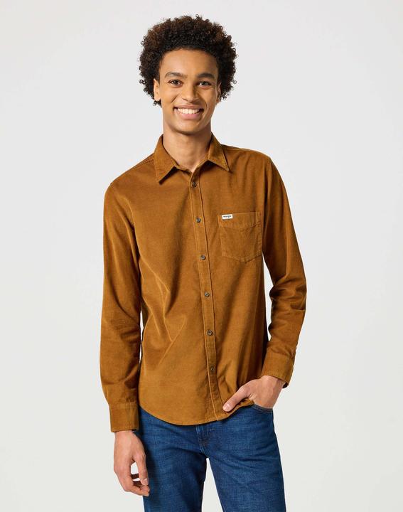 Immagine prodotto Wrangler Camicia a maniche lunghe One Pocket in velluto a coste (S)